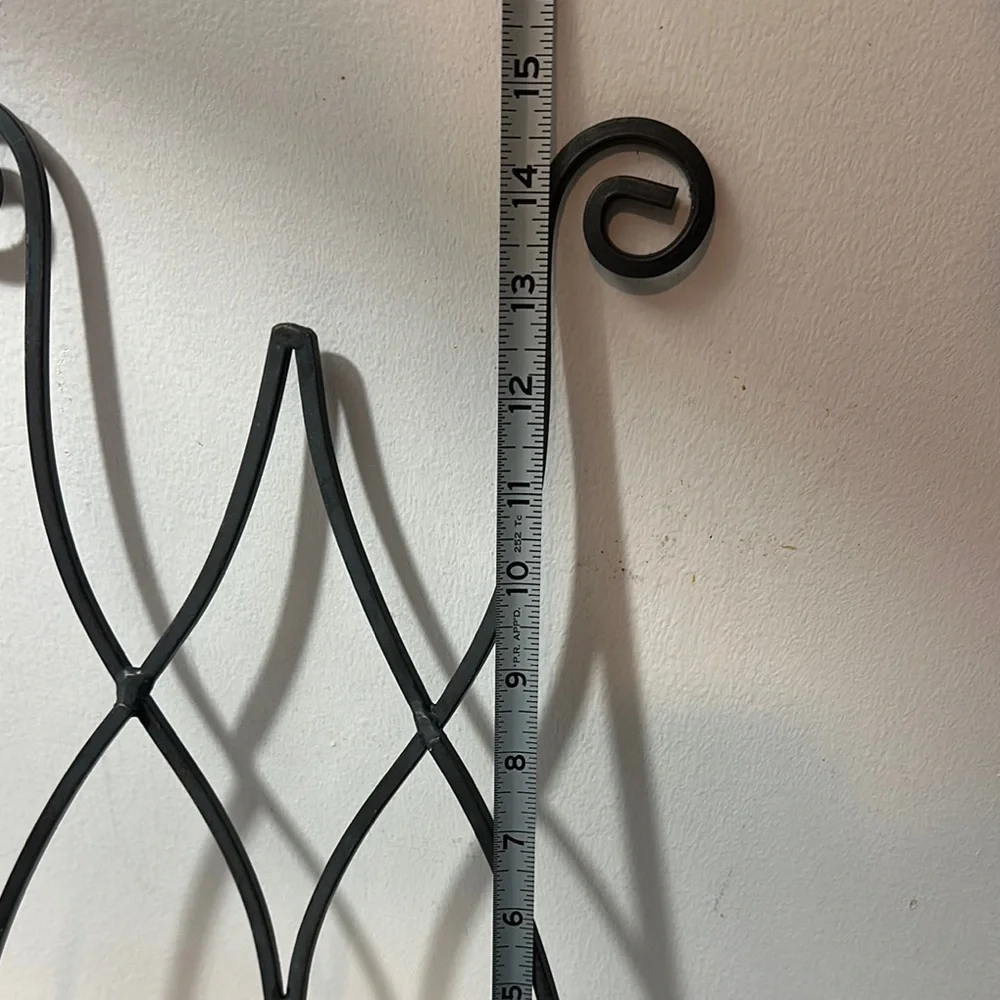 Black Metal Wall Sconce